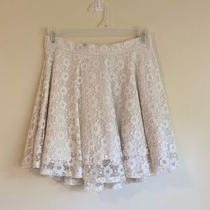 White Abercrombie Kids Skirt